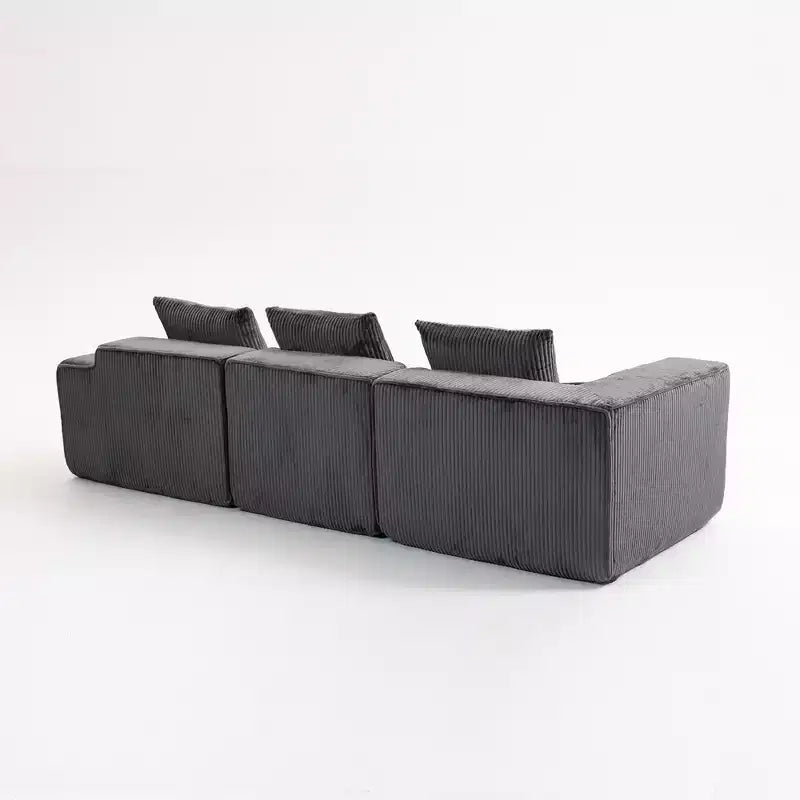 Canapé modulable Whisen, compression, multi-personnes, librement combinable
