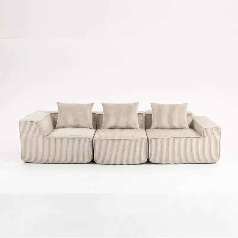 Canapé modulable Whisen, compression, multi-personnes, librement combinable