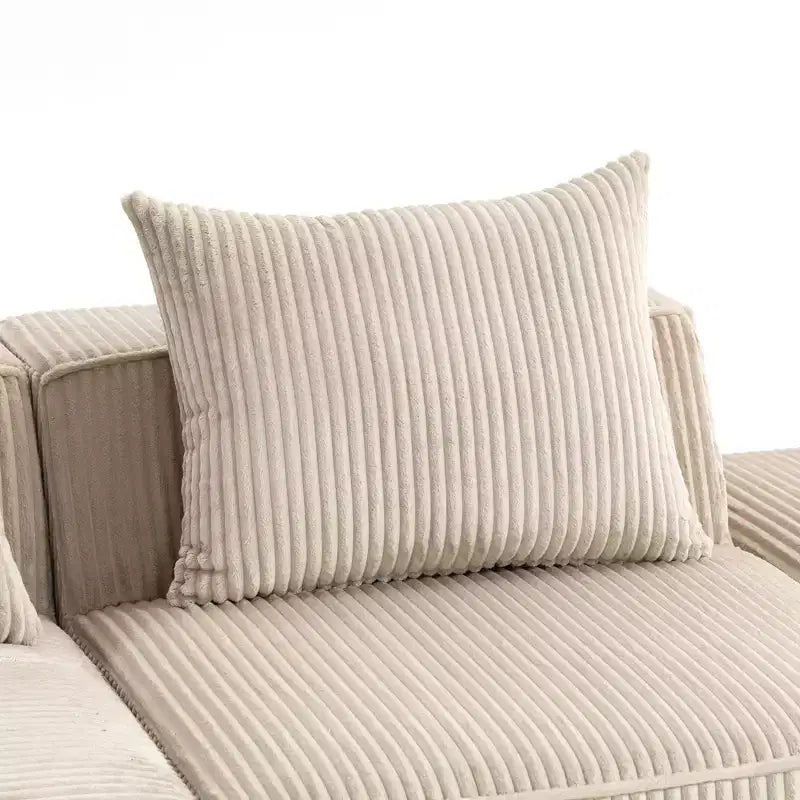Canapé modulable Whisen, compression, multi-personnes, librement combinable