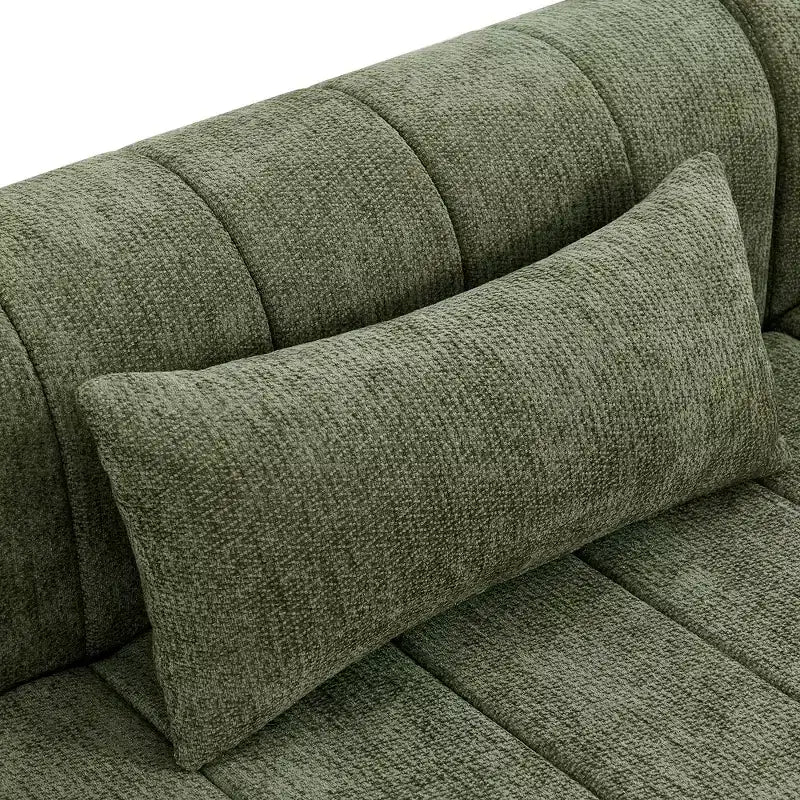 Christopher Knight Home Ahearn Canapé sectionnel modulable 4 pièces 145,5 po à compression complète