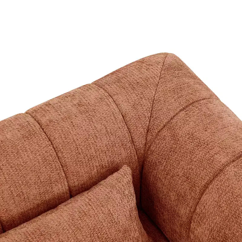 Christopher Knight Home Ahearn Canapé sectionnel modulable 4 pièces 145,5 po à compression complète