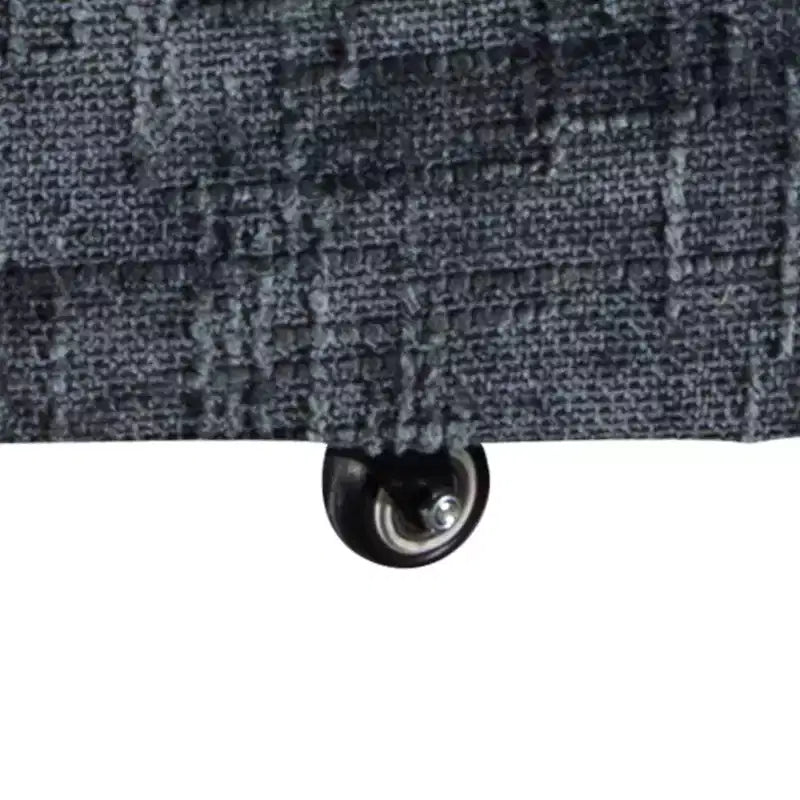 Canapé d'angle inclinable rectangulaire en tissu avec accoudoir droit de 89,8 pouces de large