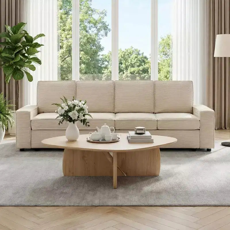 Canapé modulable en U/L avec housse amovible, canapé convertible moderne et profond, canapé-lit nuage confortable pour salon et bureau