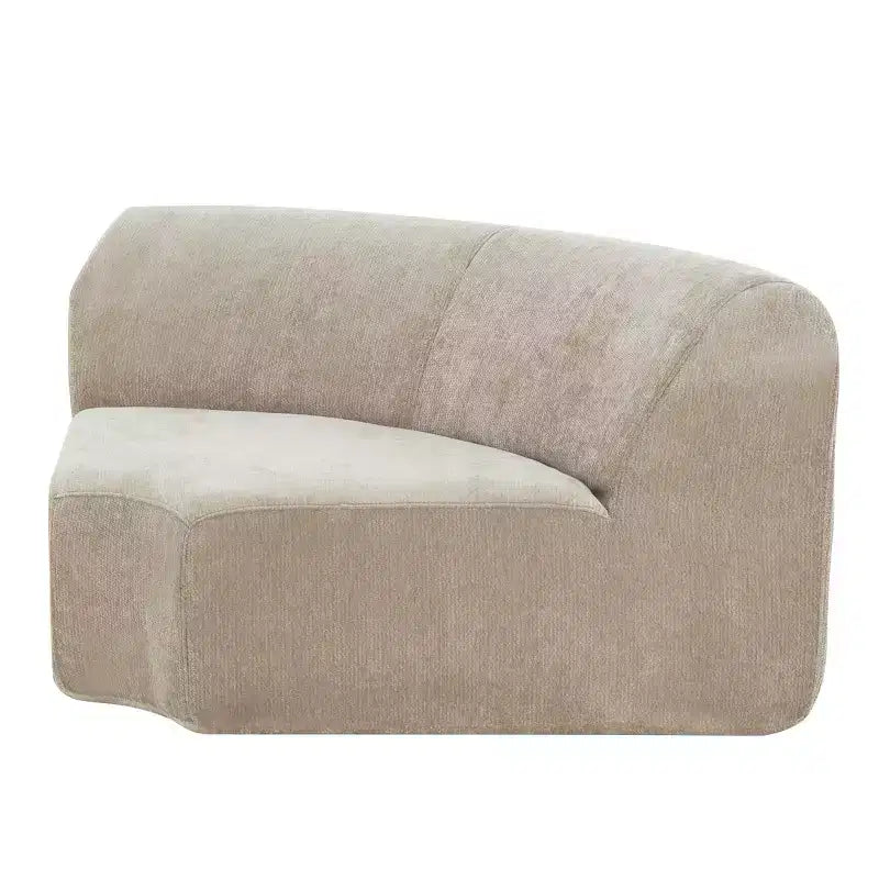 Christopher Knight Home Jace 111 - Canapé d'angle incurvé moderne 4 places rembourré