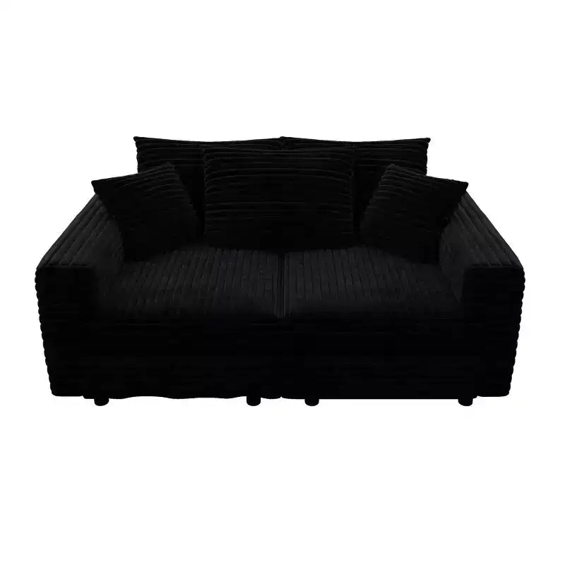 Canapé Sectionnel Modulable Convertible, Canapé Profond avec Coussins Moelleux, Canapé Nuage Moderne pour Salon, Chambre ou Appartement-Panipeachy