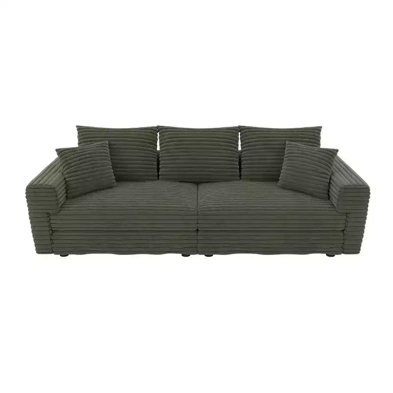 Canapé Sectionnel Modulable Convertible, Canapé Profond avec Coussins Moelleux, Canapé Nuage Moderne pour Salon, Chambre ou Appartement-Panipeachy