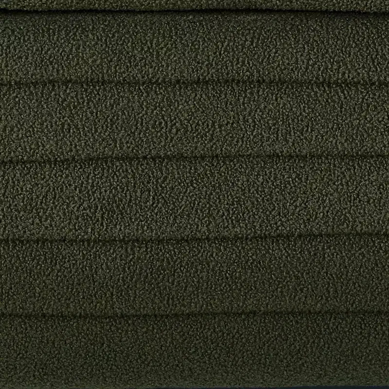 Banc ottoman de rangement ovale moderne Okak avec charnière de sécurité, banc rembourré pour entrée, banc de bout de lit pour salon, entrée