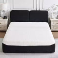 Bestier Compressed Bed with No Assembly Required, 3-Step Setup & Knitted Fabric Design, 88x60x33 inch