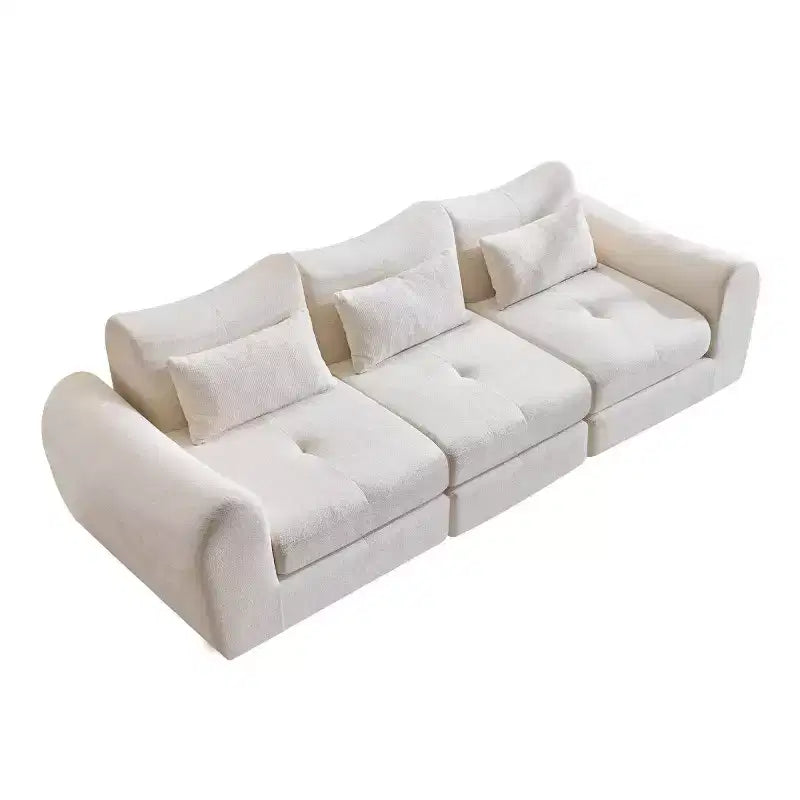 Canapé sectionnel modulaire moderne, canapé-lit pliant convertible, canapé compressé en chenille douce pour salon, chambre à coucher-Panipeachy