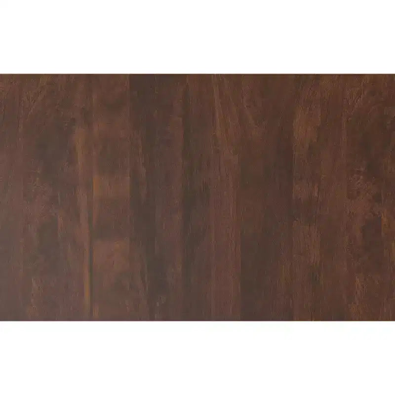 Table basse contemporaine Oakcrest en bois de manguier massif, motif polygonal, largeur 86 cm, entièrement assemblée