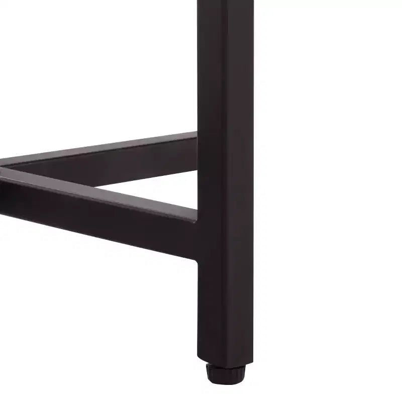Table d'appoint Aloha en marbre - ACC3748 - Gris/Noir - Safavieh