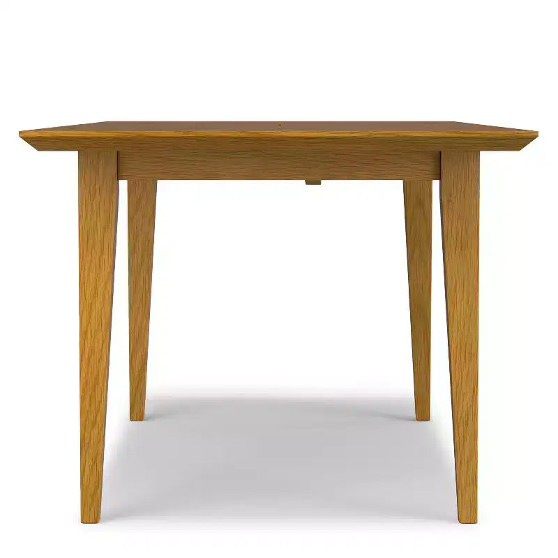 Table à manger extensible rectangulaire contemporaine Fairway 60-76 pouces x 36 pouces