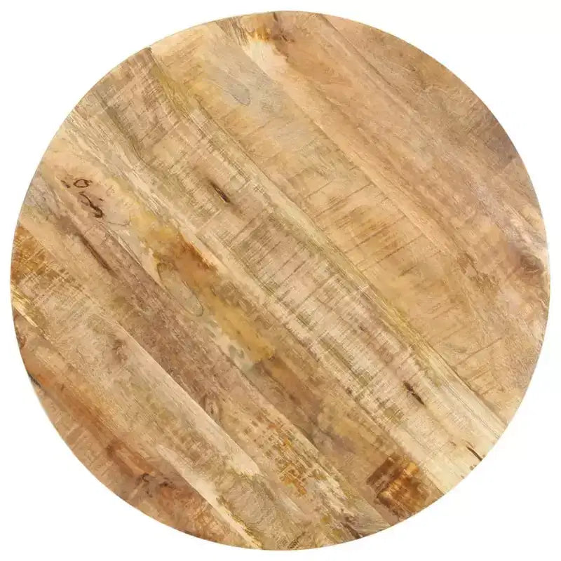 vidaXL Table d'appoint Ronde Table de Salon Table Basse en Bois Massif
