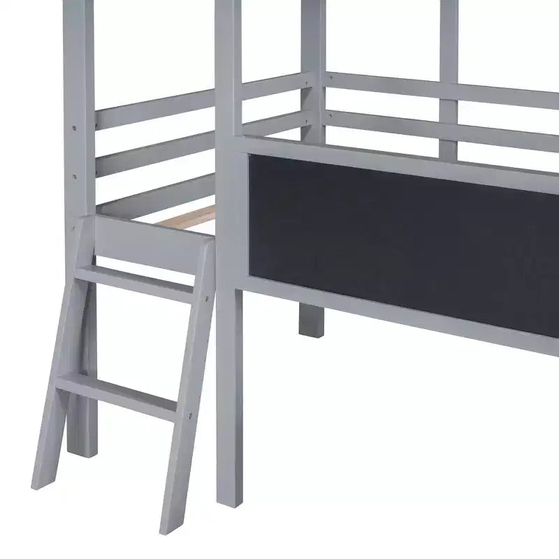 Lit superposé Bellemave avec étagères de rangement et tiroirs, lits superposés en métal avec panneau perforé, sans bruit pour enfants, adolescents et adultes
