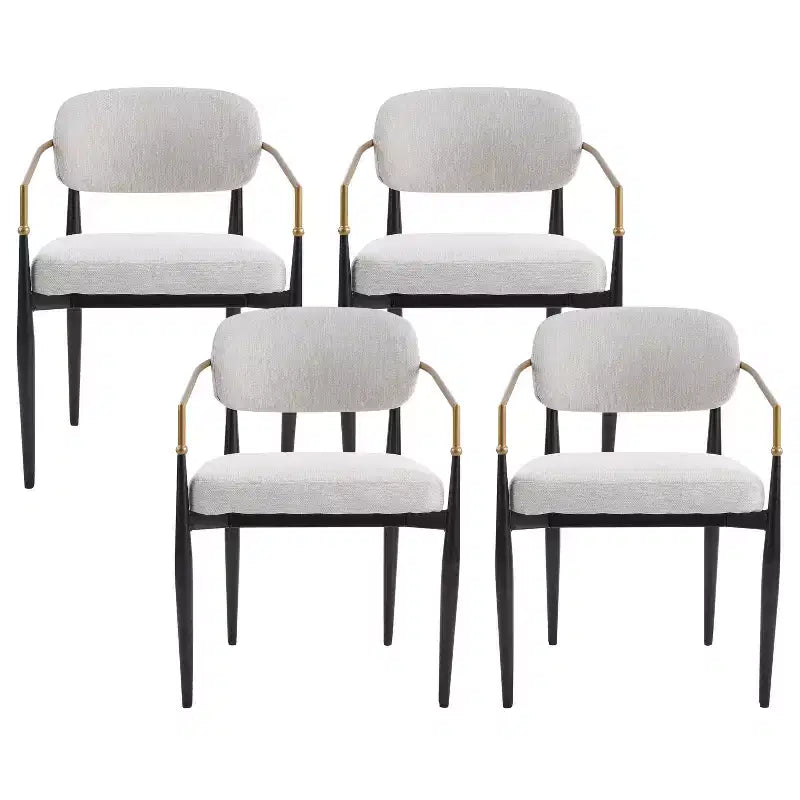 Christopher Knight Home Felicia Chaises de salle à manger modernes rembourrées (Lot de 4)