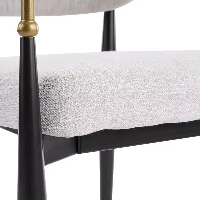 Christopher Knight Home Felicia Chaises de salle à manger modernes rembourrées (Lot de 4)