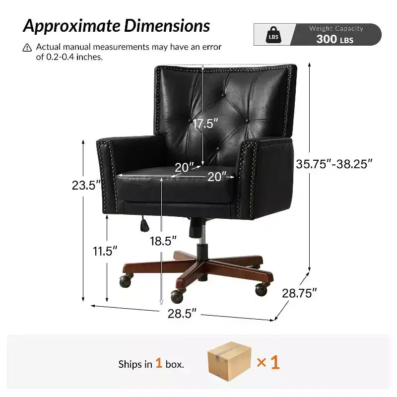 Chaise de bureau de transition Mirabelle|HULALA HOME