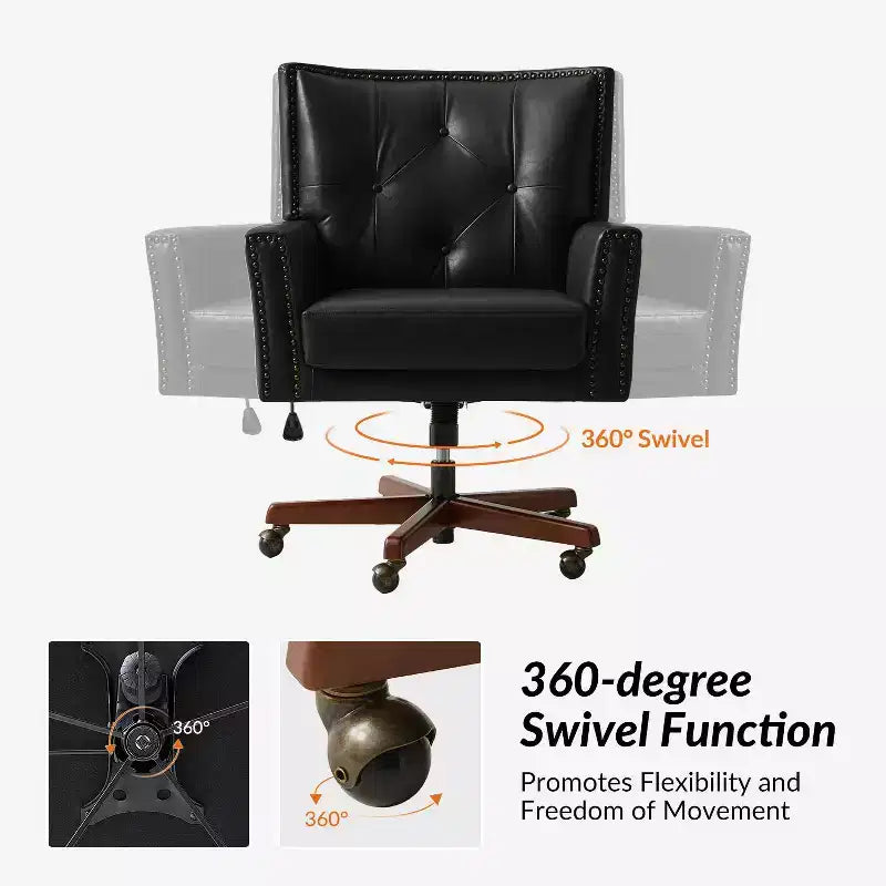 Chaise de bureau de transition Mirabelle|HULALA HOME