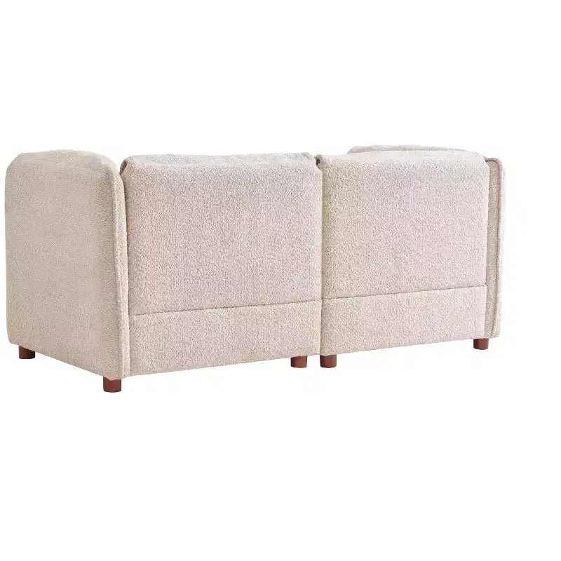 Christopher Knight Home Dominika Canapé sectionnel moderne 2 places en bouclé de 66 po
