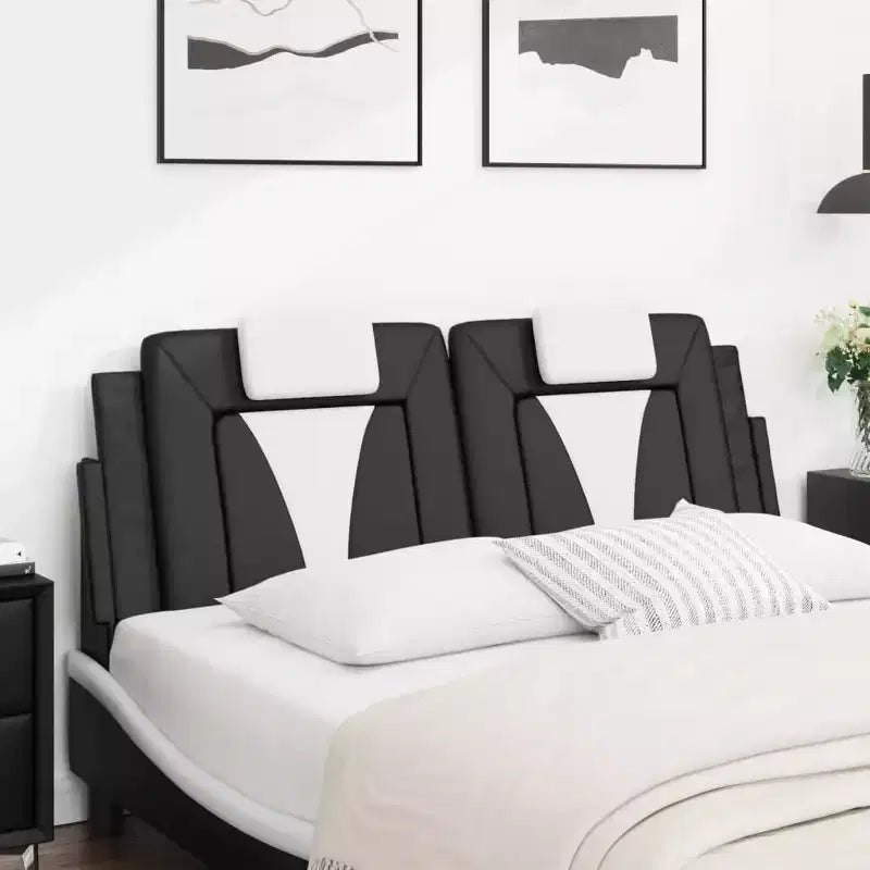 vidaXL Coussin de Tête de Lit Suspendu Rembourré Oreiller Dossier Chambre Similicuir