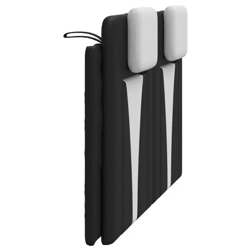 vidaXL Coussin de Tête de Lit Suspendu Rembourré Oreiller Dossier Chambre Similicuir