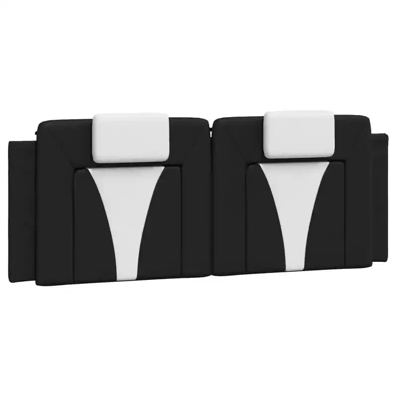 vidaXL Coussin de Tête de Lit Suspendu Rembourré Oreiller Dossier Chambre Similicuir