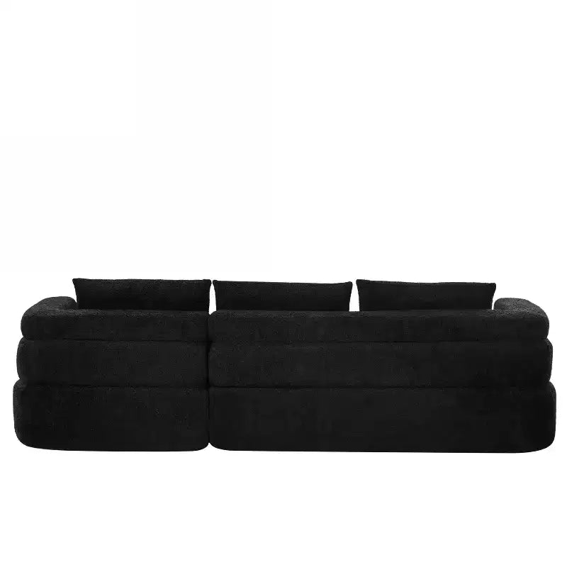 Christopher Knight Home Evelyne Canapé d'angle moderne 4 places avec 3 coussins
