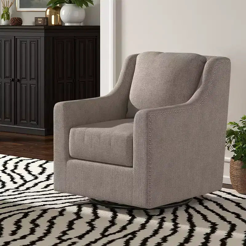 Fauteuil pivotant Halden Nailhead - iNSPIRE Q
