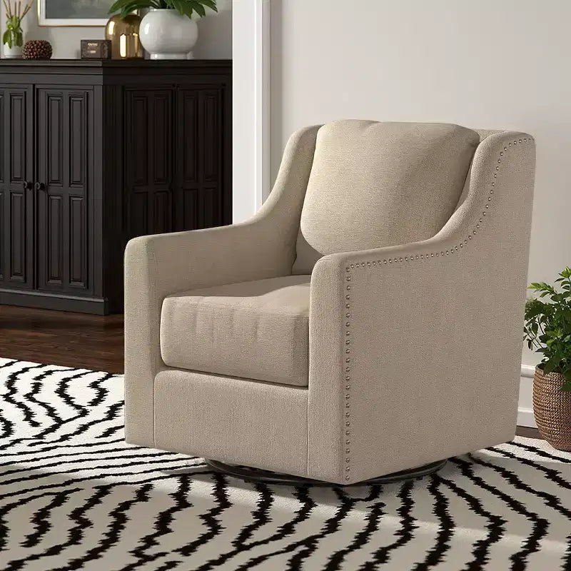 Fauteuil pivotant Halden Nailhead - iNSPIRE Q
