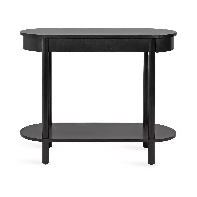 Console Koji Capsule Kate and Laurel, 36x14x30, Noir