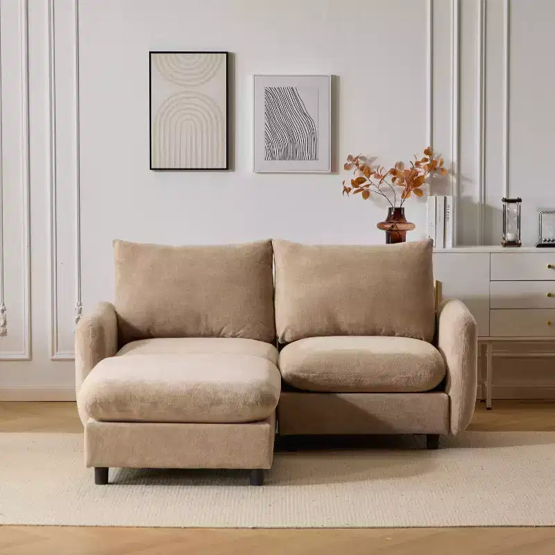 Christopher Knight Home Acker, ensemble de canapés modulaires modernes et rembourrés, 3 pièces
