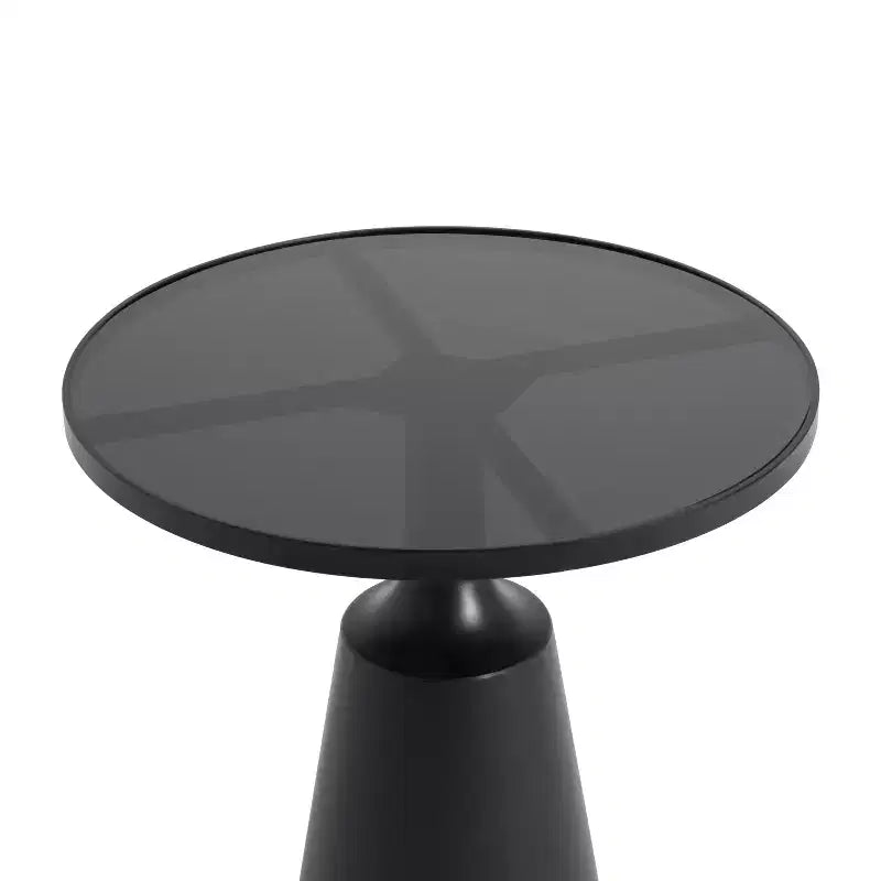 Christopher Knight Home Viviana Table d'appoint ronde moderne en fer