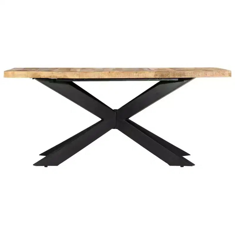 vidaXL Table de salle à manger - Bois de récupération massif