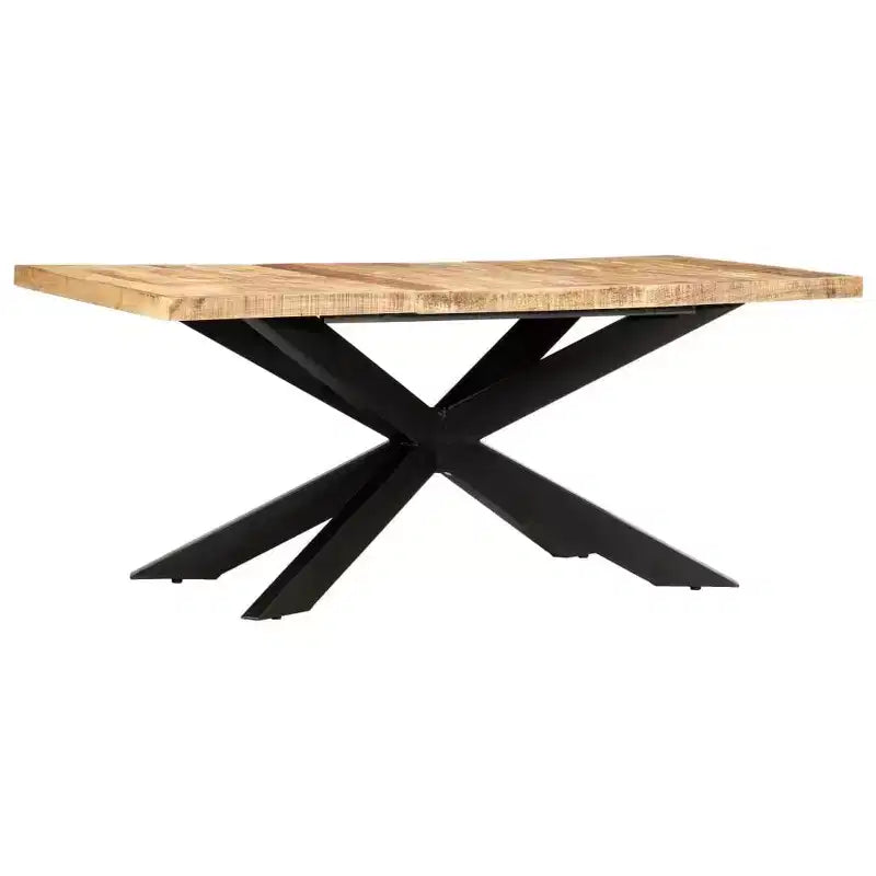 vidaXL Table de salle à manger - Bois de récupération massif