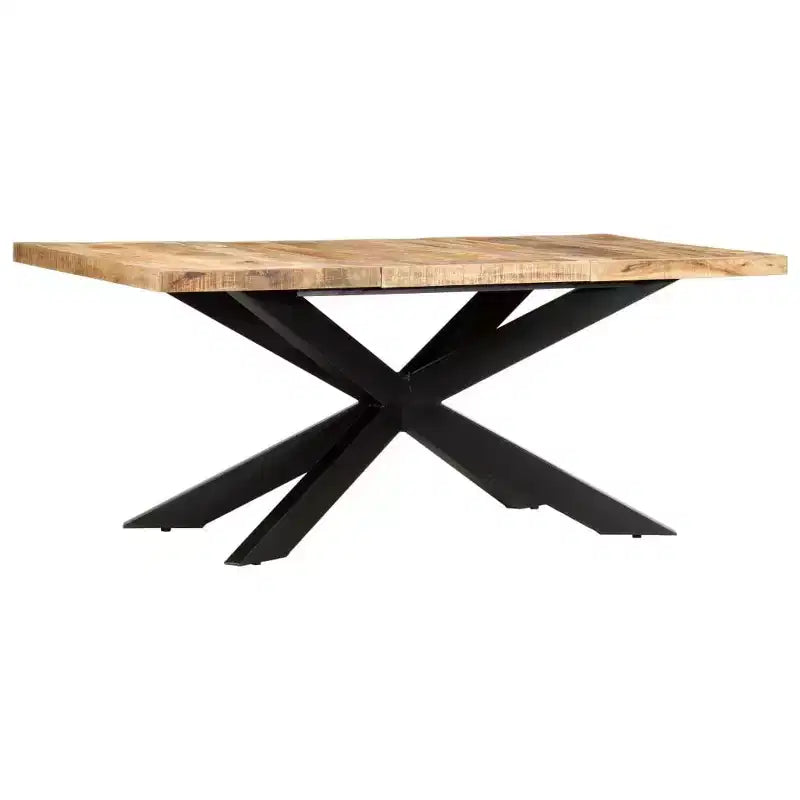 vidaXL Table de salle à manger - Bois de récupération massif