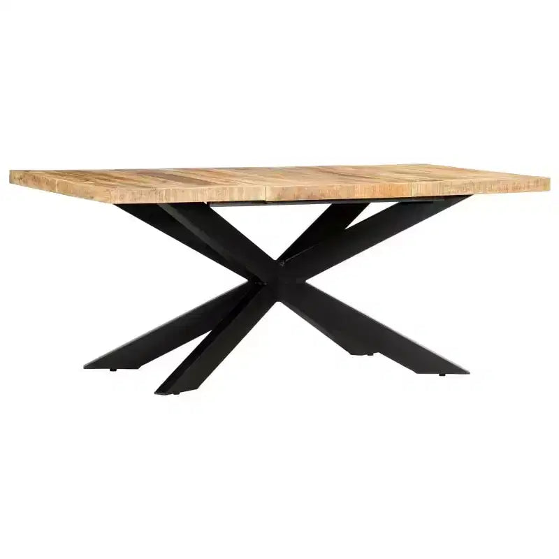 vidaXL Table de salle à manger - Bois de récupération massif