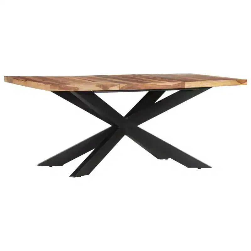 vidaXL Table de salle à manger - Bois de récupération massif