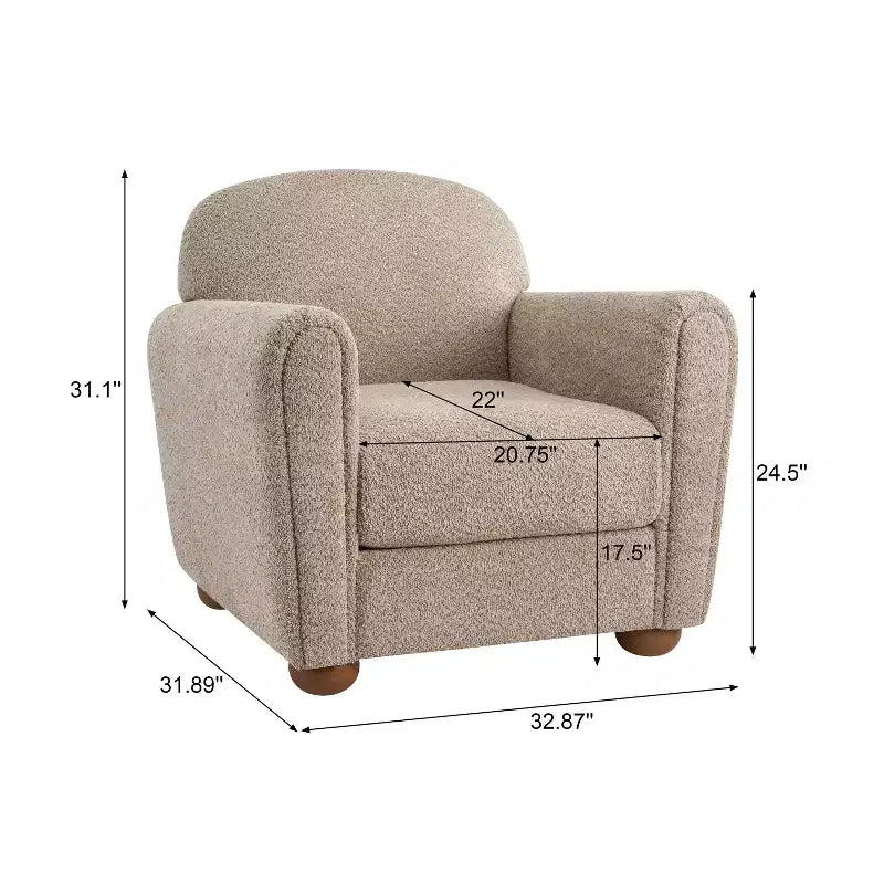 Christopher Knight Home Yannis, fauteuil d'appoint moderne en bois rembourré avec accoudoirs Rom (Lot de 2)
