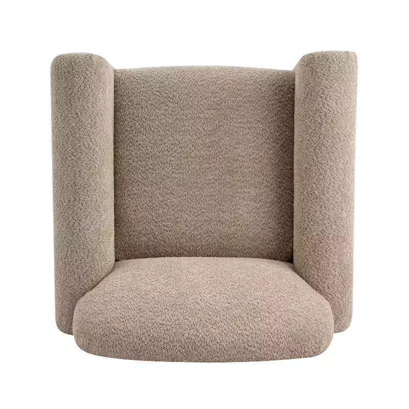 Christopher Knight Home Yannis, fauteuil d'appoint moderne en bois rembourré avec accoudoirs Rom (Lot de 2)