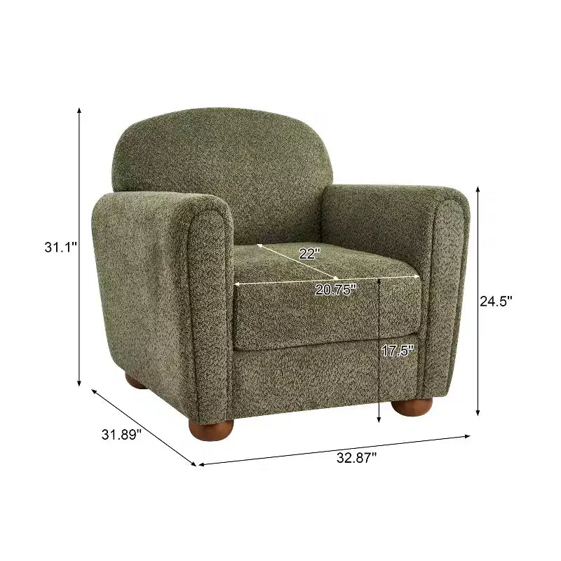 Christopher Knight Home Yannis, fauteuil d'appoint moderne en bois rembourré avec accoudoirs Rom (Lot de 2)