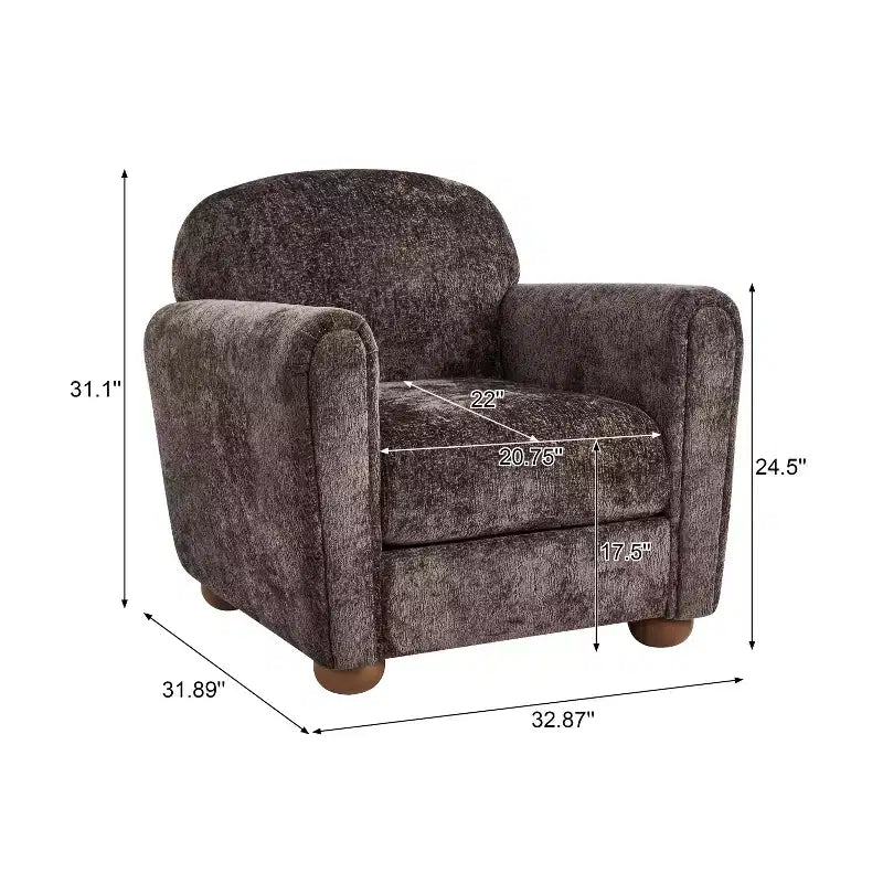 Christopher Knight Home Yannis, fauteuil d'appoint moderne en bois rembourré avec accoudoirs Rom (Lot de 2)