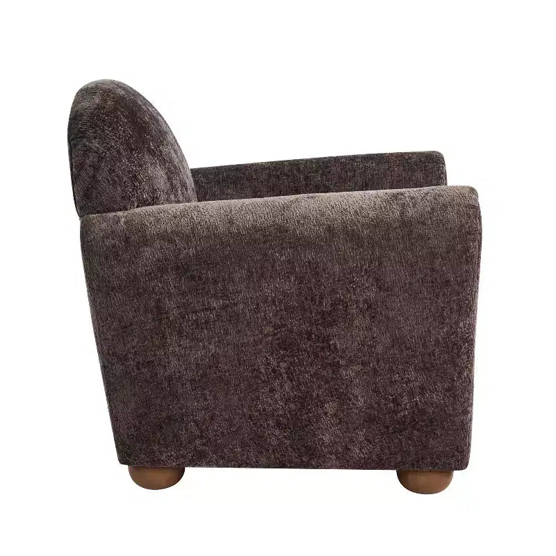 Christopher Knight Home Yannis, fauteuil d'appoint moderne en bois rembourré avec accoudoirs Rom (Lot de 2)