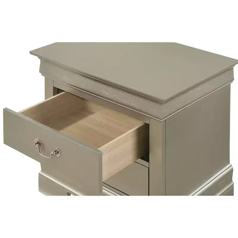 Table de Chevet Rectangulaire en Bois HomeStock pour Salon et Chambre à Coucher
