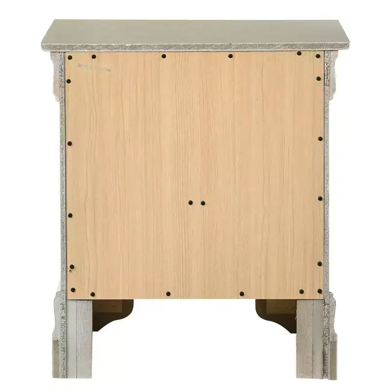 Table de Chevet Rectangulaire en Bois HomeStock pour Salon et Chambre à Coucher