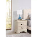 Table de Chevet Rectangulaire en Bois HomeStock pour Salon et Chambre à Coucher