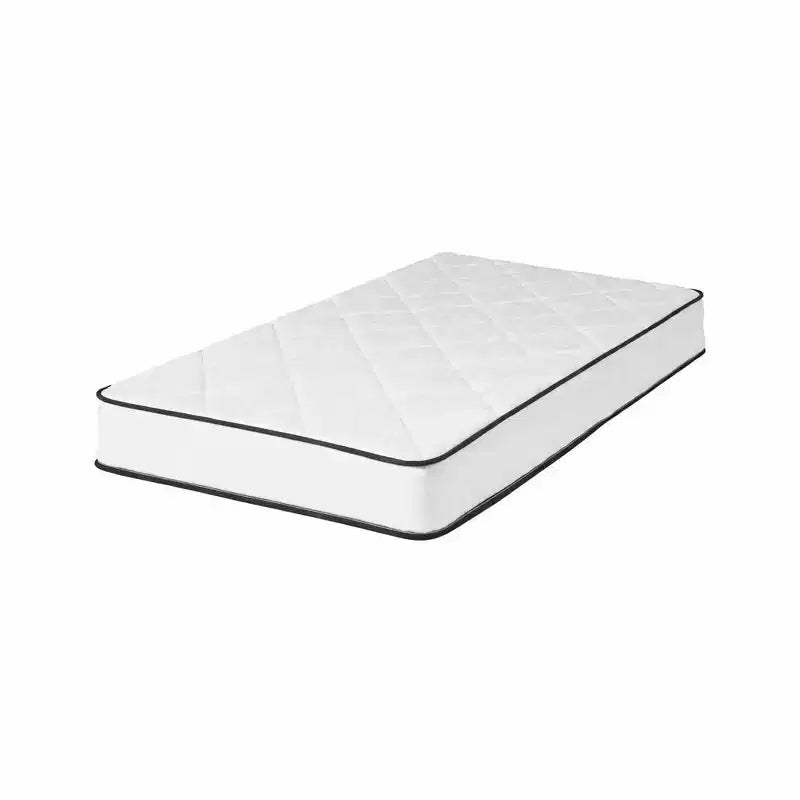 Matelas Atlas 6, matelas à ressorts jumeaux, housse respirante, fermeté ferme