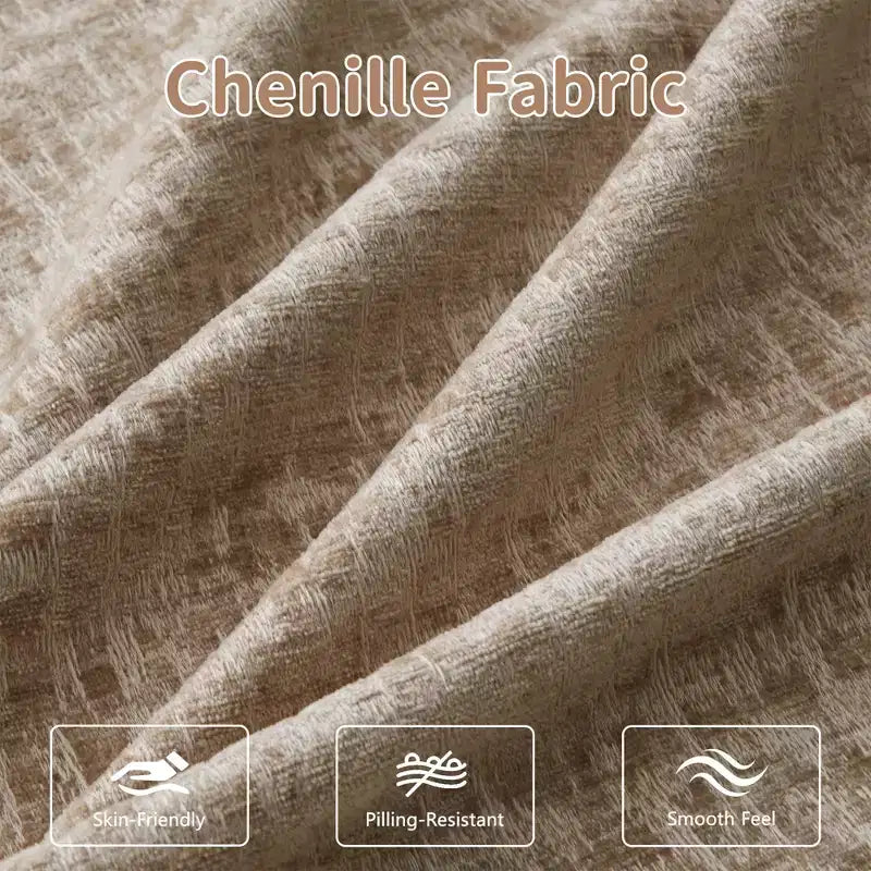 Canapé sectionnel modulaire en chenille 138 en forme de U Havenridge de GDFStudio
