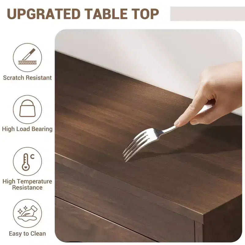 Armoire de garde-manger, Armoire de rangement haute de cuisine avec huche, pour salle à manger