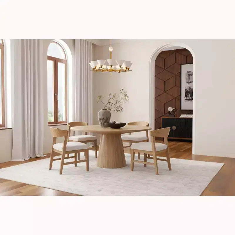 Chaises Cove Wood à dossier (lot de 2), Naturel