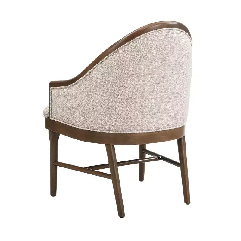Christopher Knight Home Thiago Ensemble de salle à manger moderne 7 pièces en bois d'hévéa avec dossier incurvé et table ovale